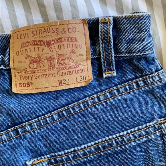 Cut Off Levi’s Shorts - Picture 3 of 3